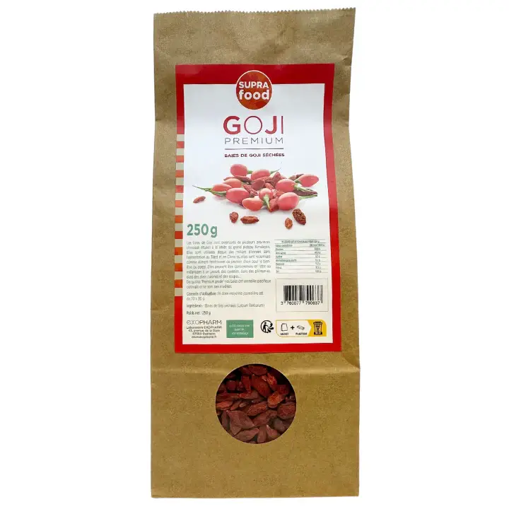 Supra Food Bacche di Goji Secche Premium 250g