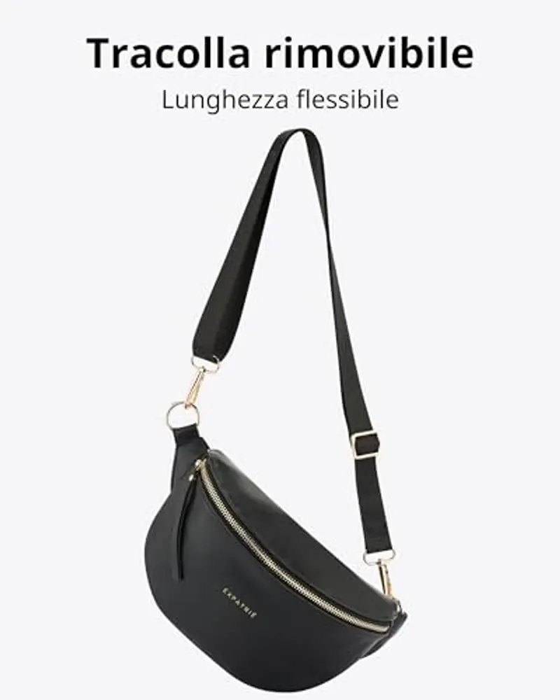 Expatrié Borsello Donna Nero 1962724 miniatura 3