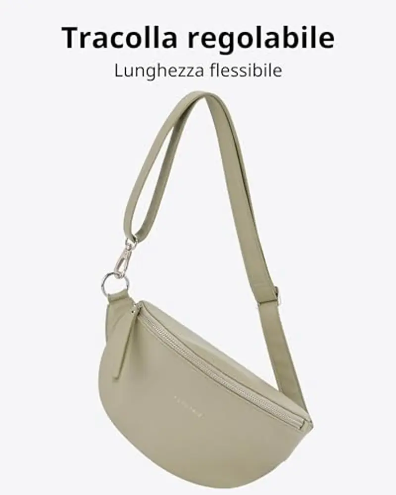 Expatrié Marsupio Donna Verde 2429132 miniatura 3