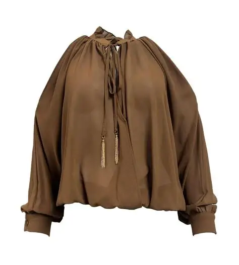 Blusa incrocio raglan miniatura 2