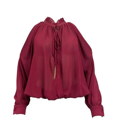 Blusa incrocio raglan miniatura 2