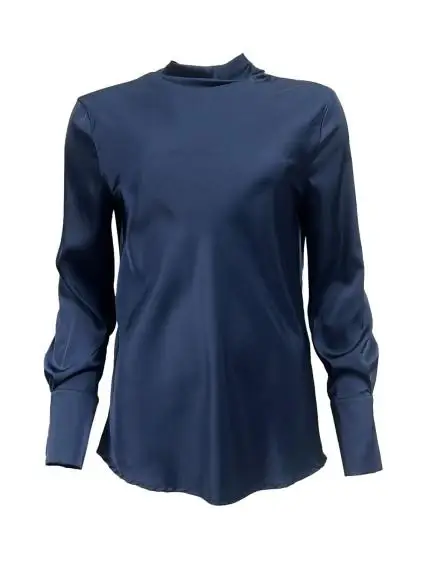 Blusa lupetto raso