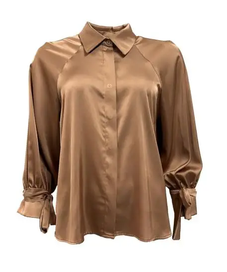 Camicia fiocchi polsi raso