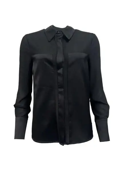 Camicia pannelli raso