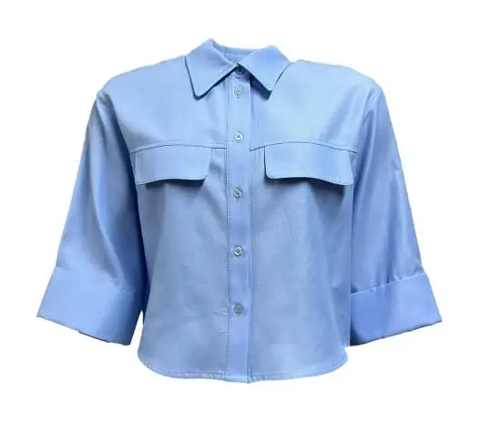 Camicia pattine cotone miniatura 2