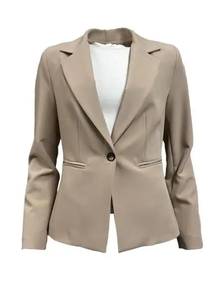 Giacca monopetto fluida