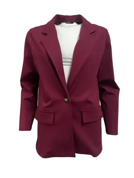 Giacca monopetto punto milano miniatura 2