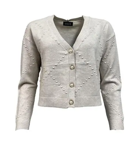 Giacchina pois bott. perle miniatura 2