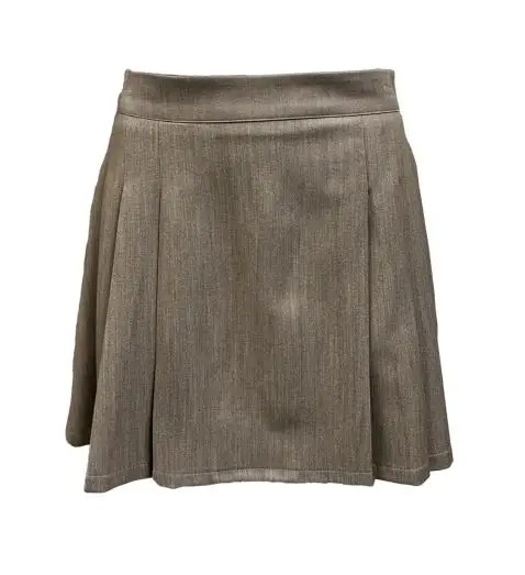 Gonna pieghe mano lana