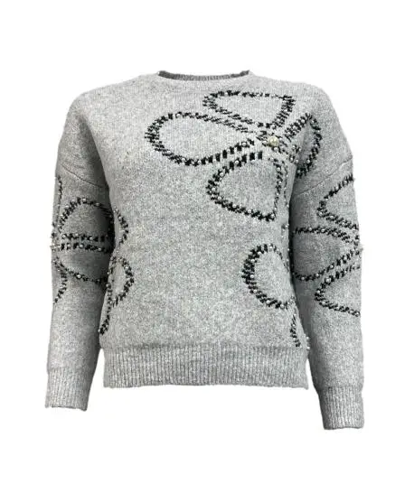 Maglione fiore grande