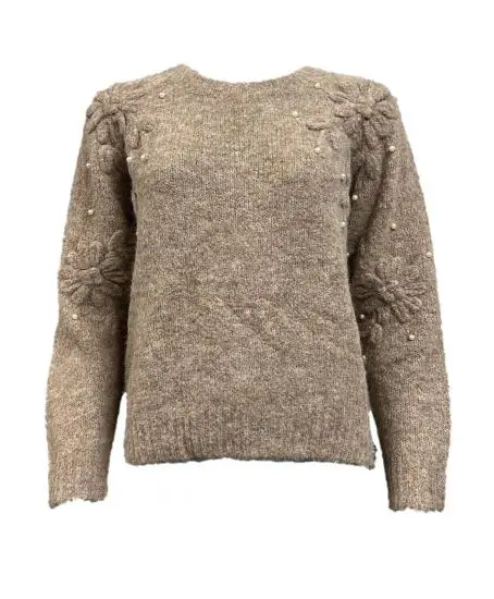 Maglione fiori 3D miniatura 2