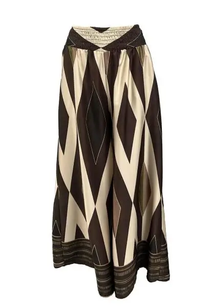 Pantalone ampio raso st miniatura 2