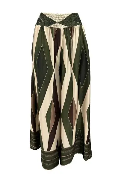 Pantalone ampio raso st