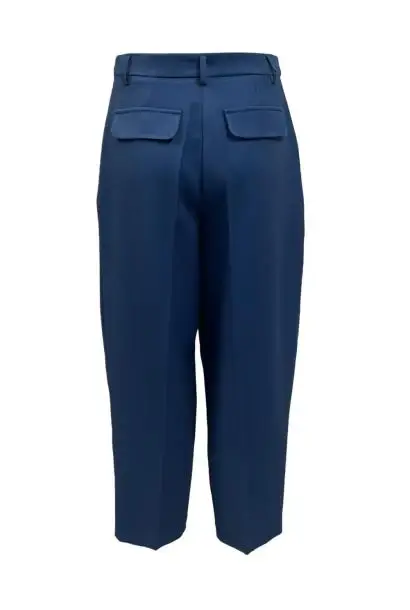 Pantalone dritto mano lana