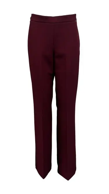 Pantalone zampa zip fluido miniatura 2