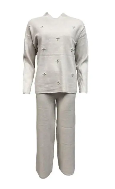 Set palazzo fiori strass