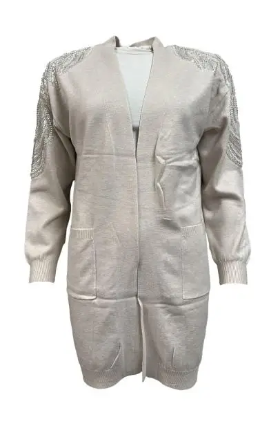 Spolverino strass spalle