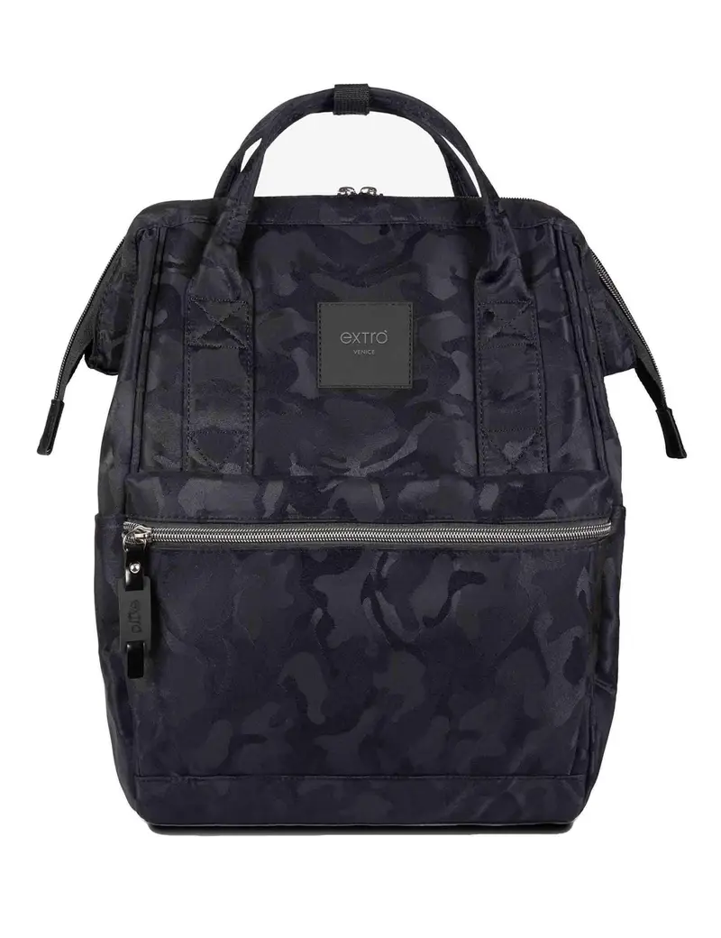 Extrò Zaini uomo in nylon nero camouflage Uomo ZAM.01 21