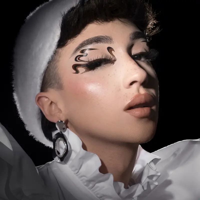 Occhi Crossword Liner Demi Matte 02 Milk Choco Ink - Eyeliner miniatura 4