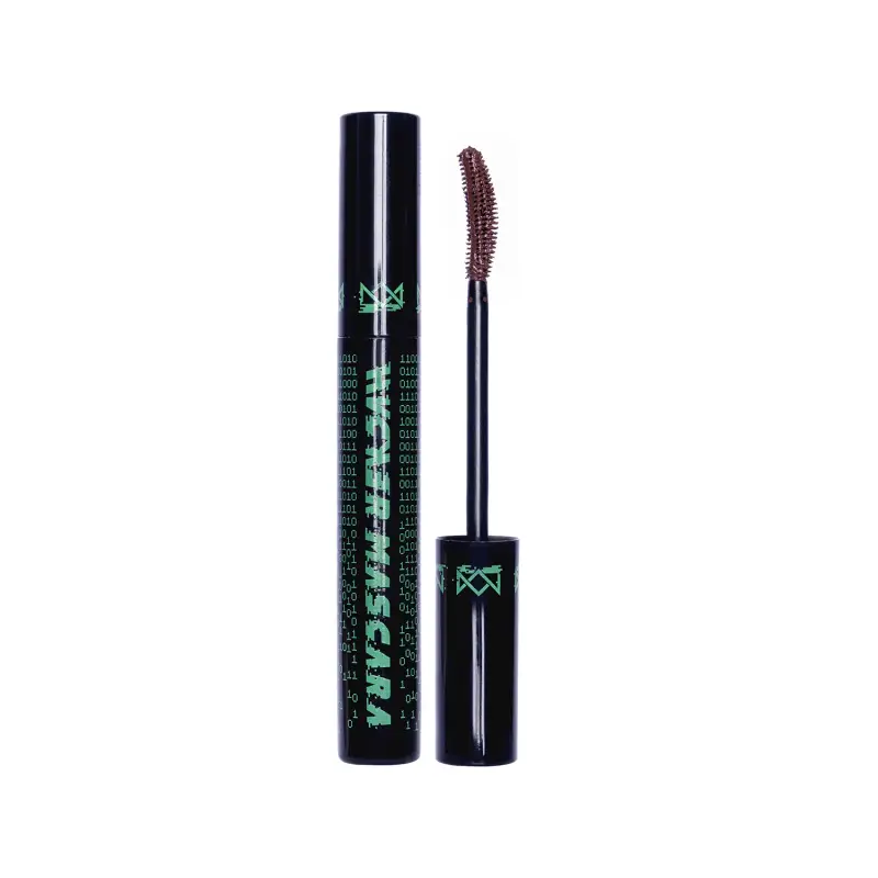 Occhi Hacker Mascara Water Resistant 02 Brown Code - Mascara