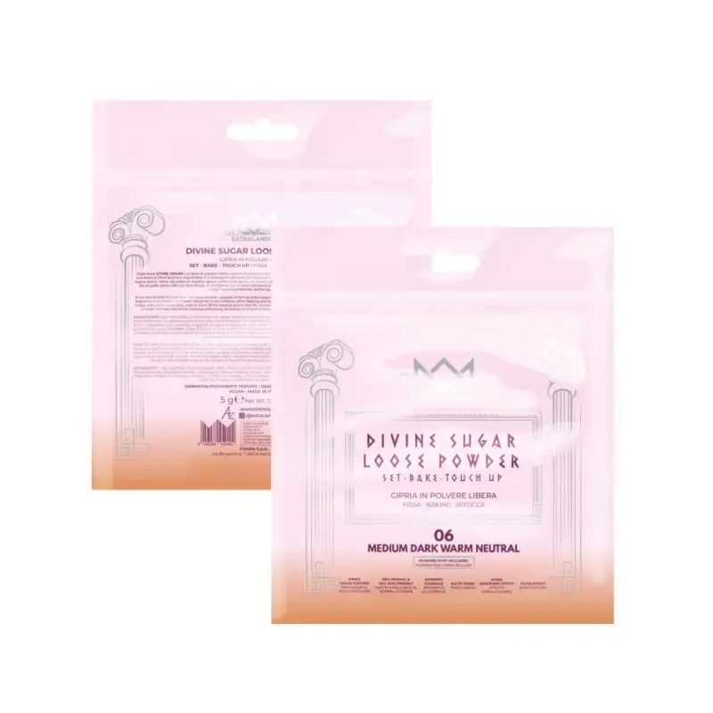 Viso Divine Sugar Loose Powder - Set Bake Touch Up 06 MEDIUM DARK WARM NEUTRAL - Cipria miniatura 4