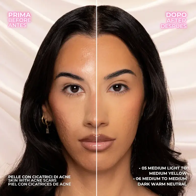 Viso Divine Sugar Pressed Powder 08 DARK TO DEEP DARK WARM - Cipria miniatura 3