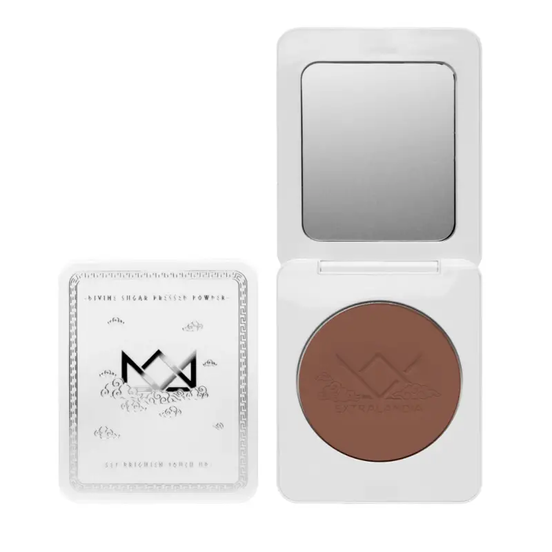 Viso Divine Sugar Pressed Powder 08 DARK TO DEEP DARK WARM - Cipria