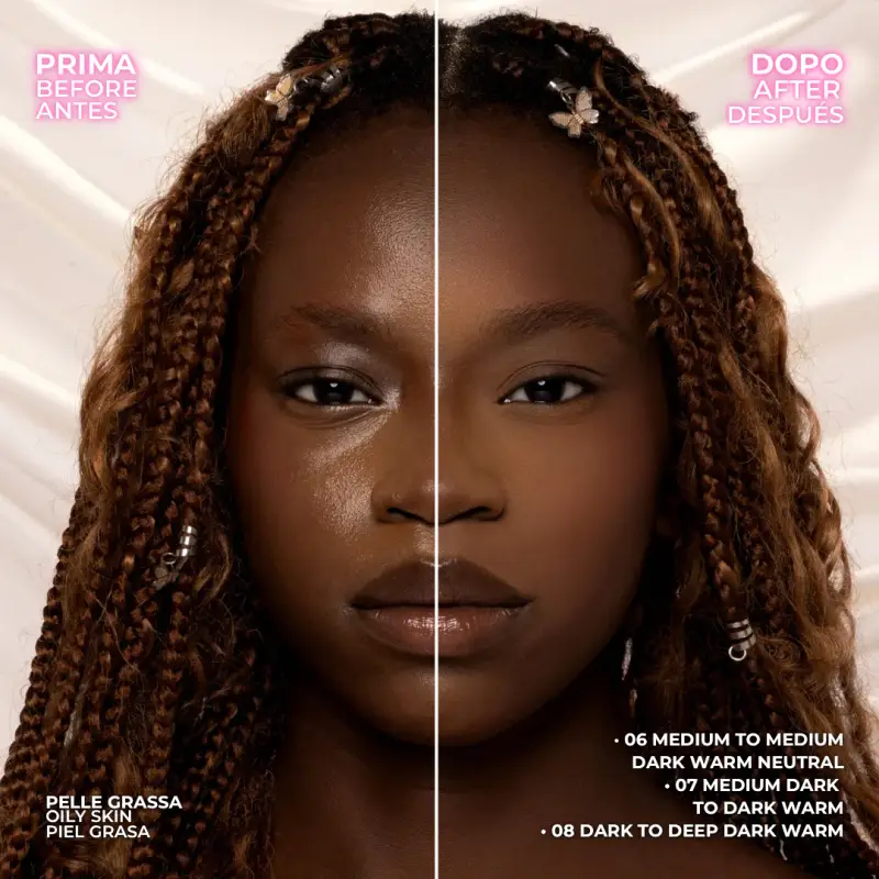 Viso Divine Sugar Pressed Powder 09 DEEP DARK WARM - Cipria miniatura 5