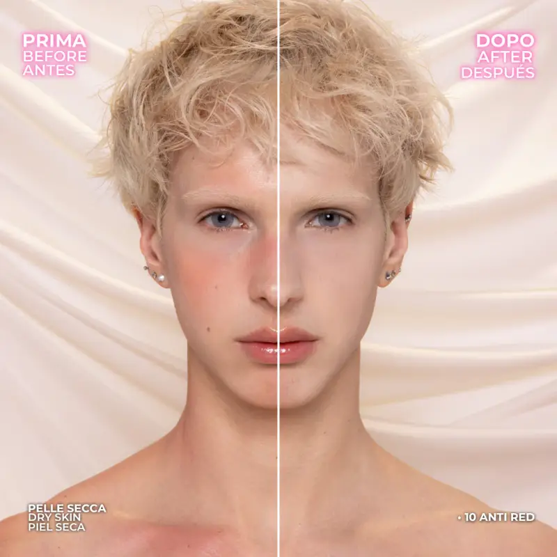 Viso Divine Sugar Pressed Powder 10 ANTI RED - Cipria miniatura 4