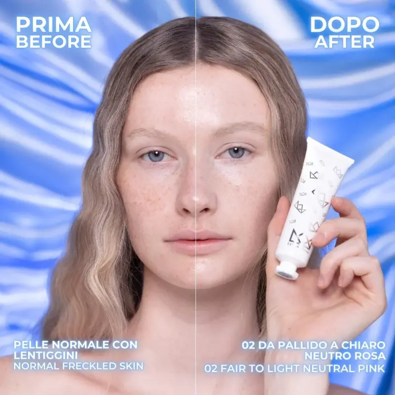 Viso Hydrogel Skin Color - Primer Foundation Hybrid 03 LIGHT NEUTRAL YELLOW - Fondotinta, Primer viso miniatura 3