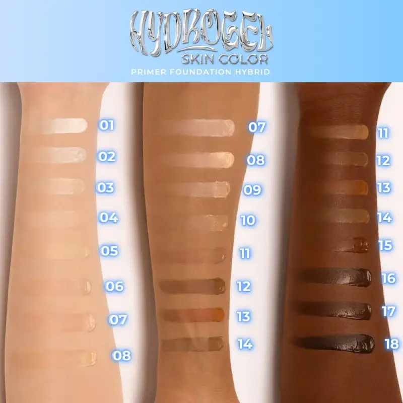 Viso Hydrogel Skin Color - Primer Foundation Hybrid 06 LIGHT NEUTRAL PINK - Fondotinta, Primer viso miniatura 2