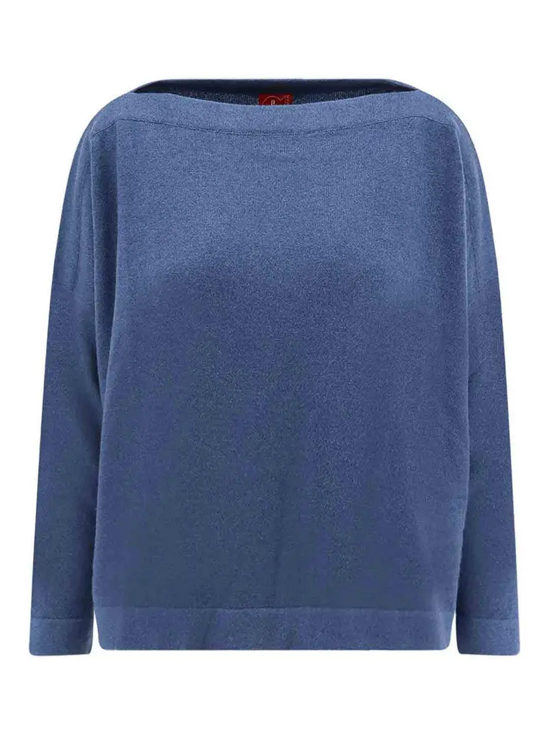 Maglia Margherita In Cashmere Blu