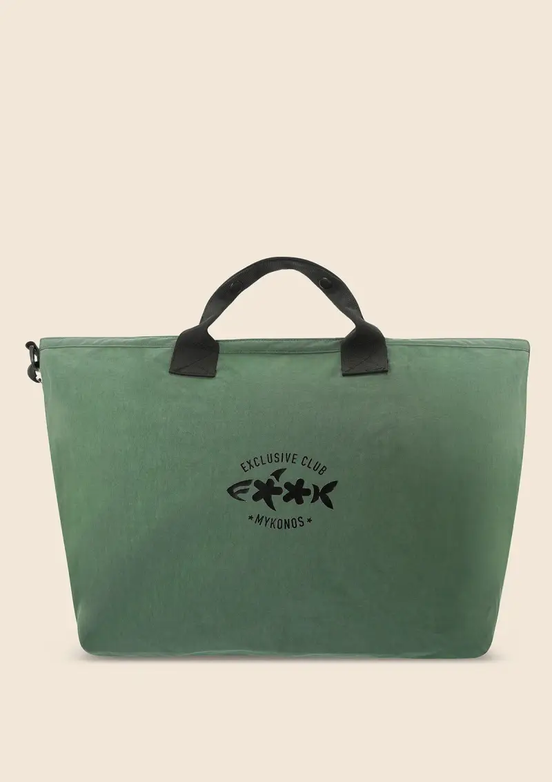 Bag Unisex F**K Verde MIlitare U01AU86-MG