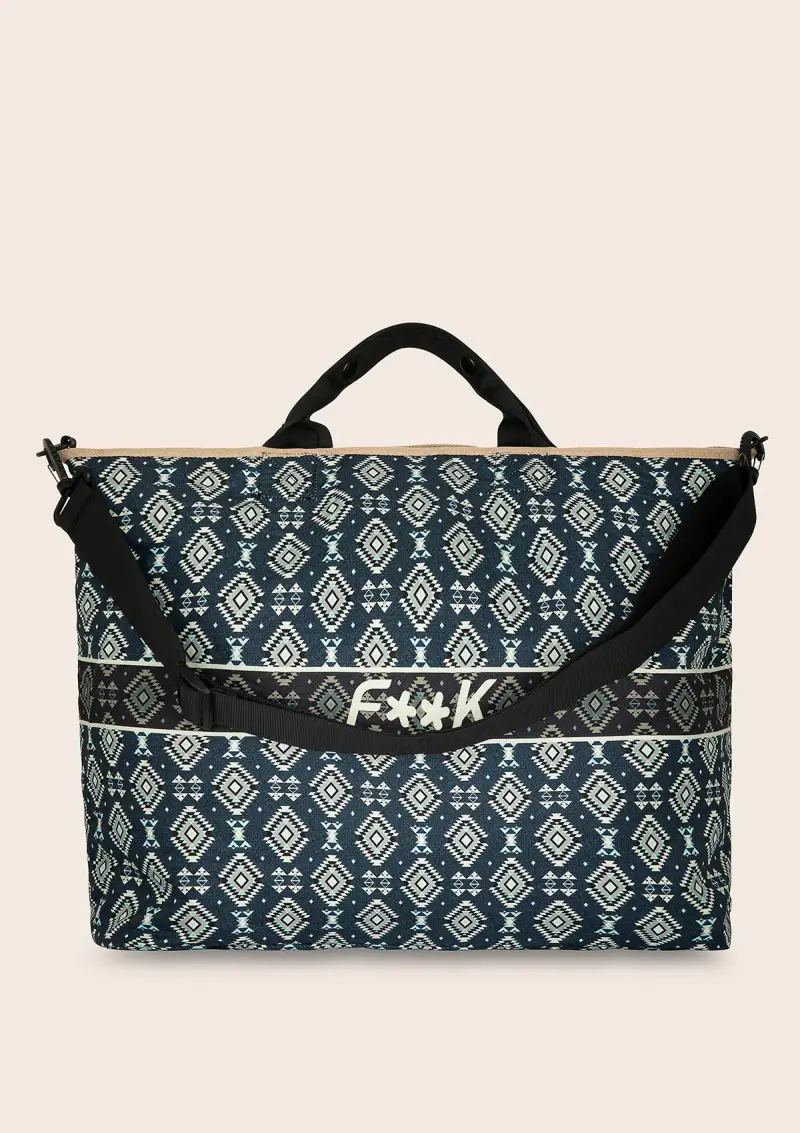 Bag Unisex Reversibile F**K Fantasia U01AU91-X05 miniatura 2