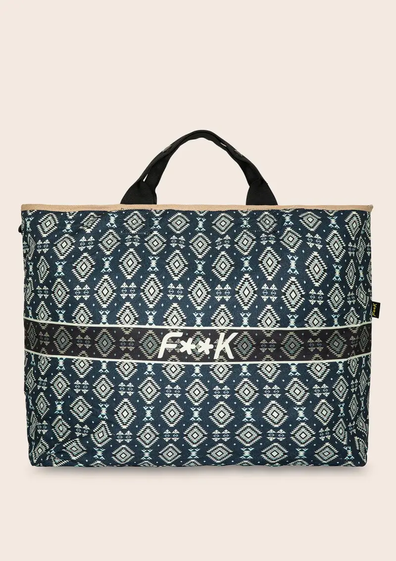 Bag Unisex Reversibile F**K Fantasia U01AU91-X05