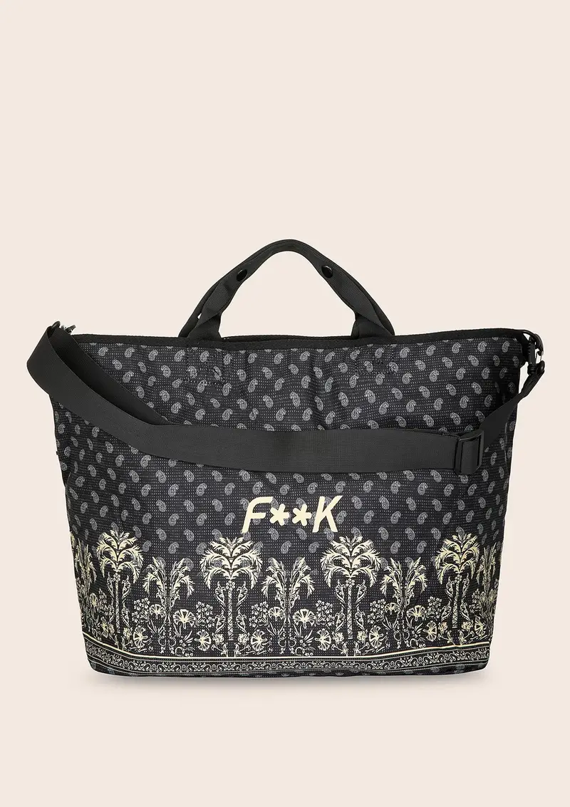 Bag Unisex Reversibile F**K Fantasia U01AU91-X07 miniatura 2