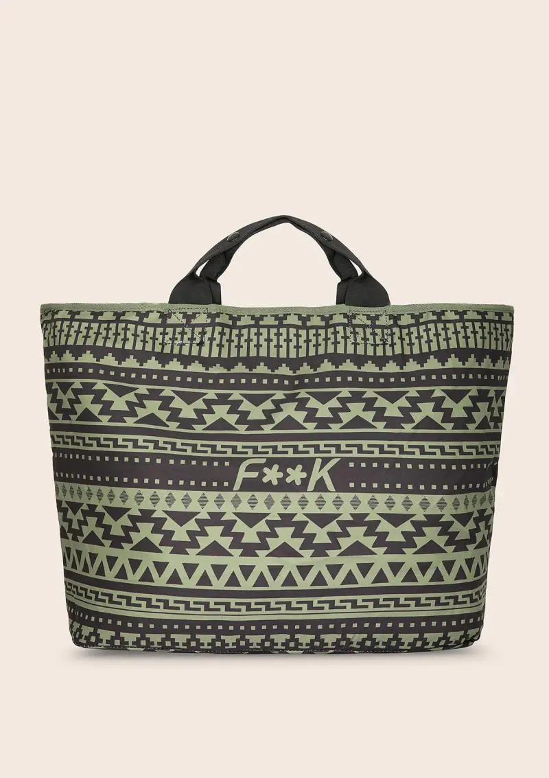 Bag Unisex Reversibile F**K Fantasia U01AU91-X08