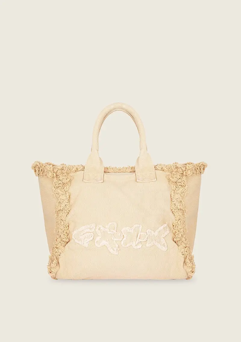 Beachbag Donna F**K Beige A053-BG