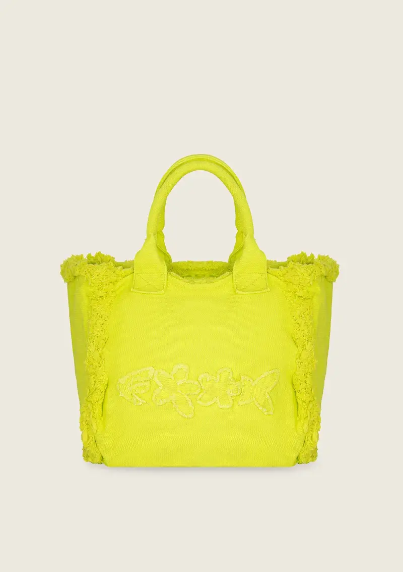 Beachbag Donna F**K Giallo Fluo A053-FY