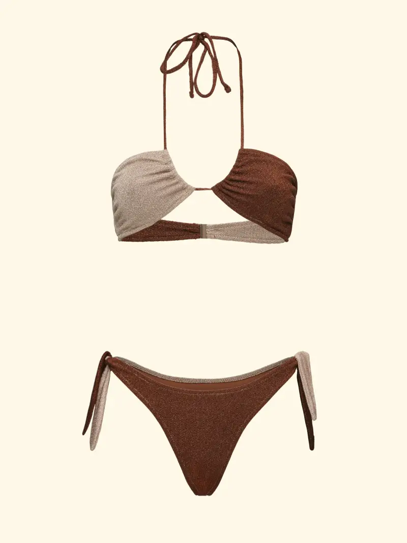 F**K Slip Donna Marrone 4376812 miniatura 3