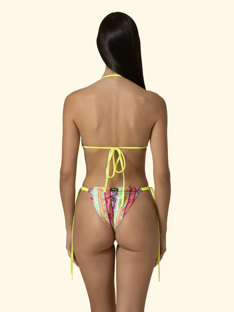 Bikini Donna F**K Fascia con Slip Regolabile Fantasia SW0271-X13 miniatura 2