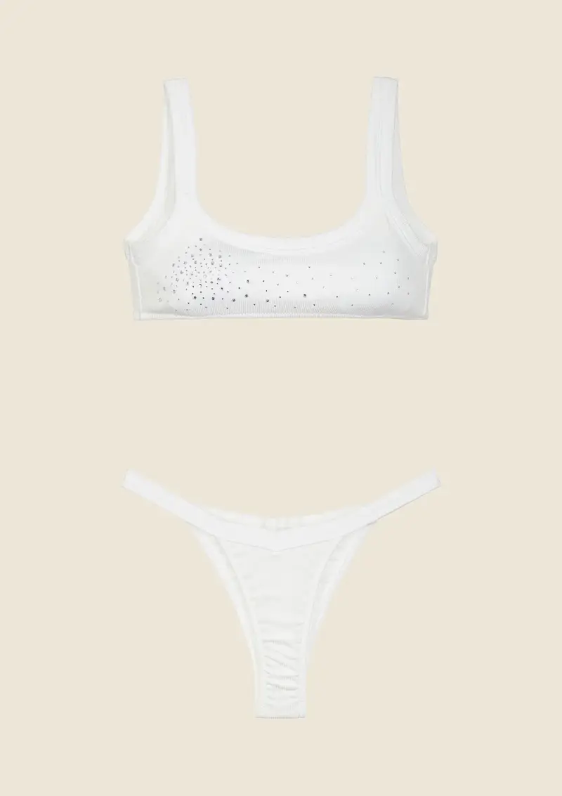 F**K Slip Donna Bianco 4377654 miniatura 4