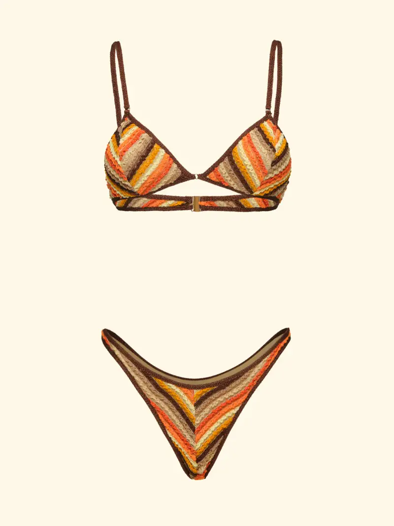 F**K Slip Donna Marrone 4376808 miniatura 3