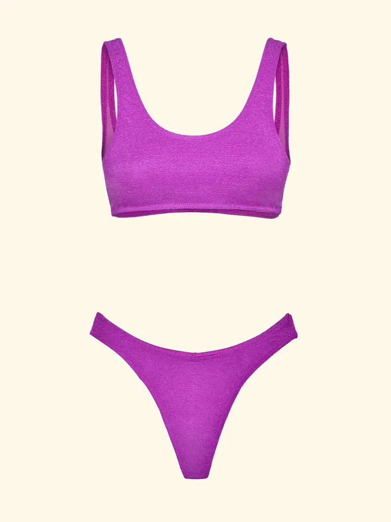 F**K Slip Donna Viola 4377038 miniatura 3