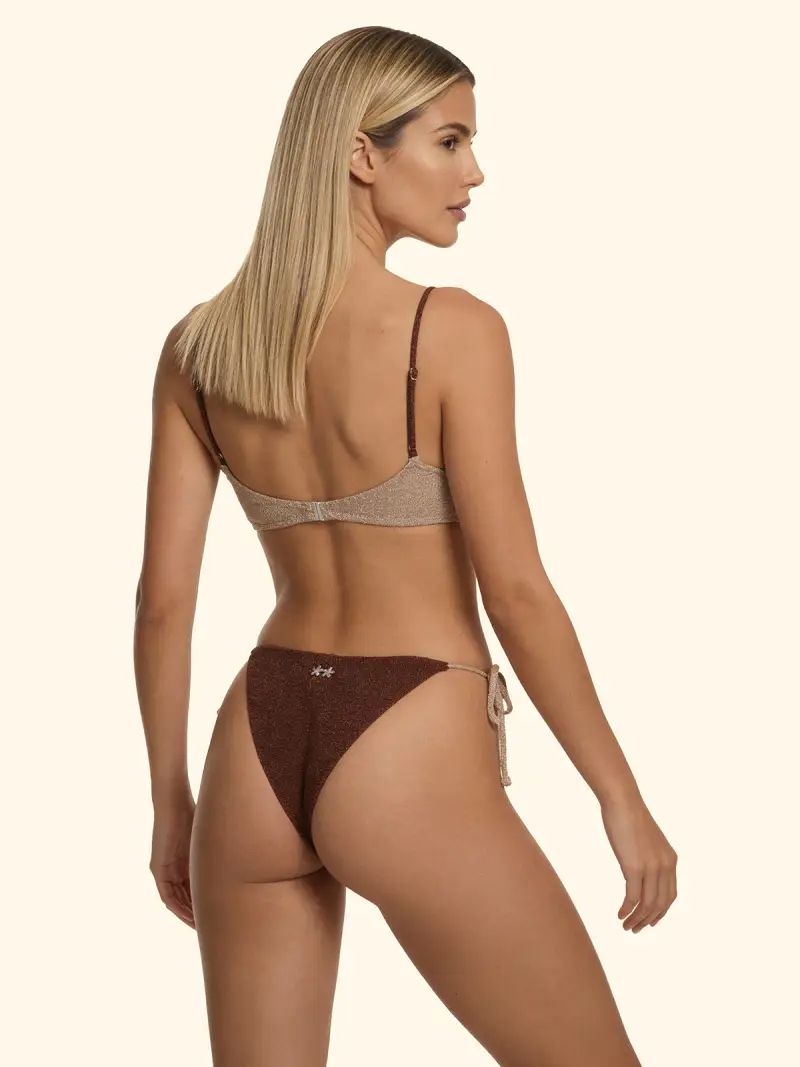 F**K Slip Donna Marrone 4376940 miniatura 2