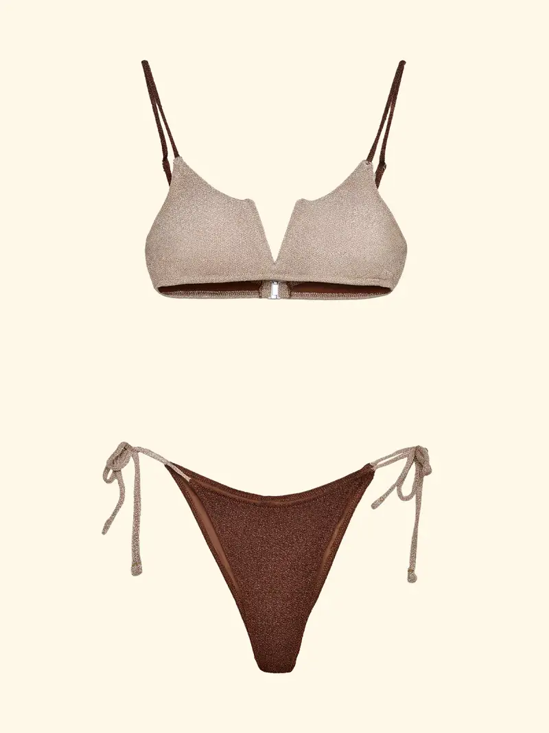 F**K Slip Donna Marrone 4376940 miniatura 3