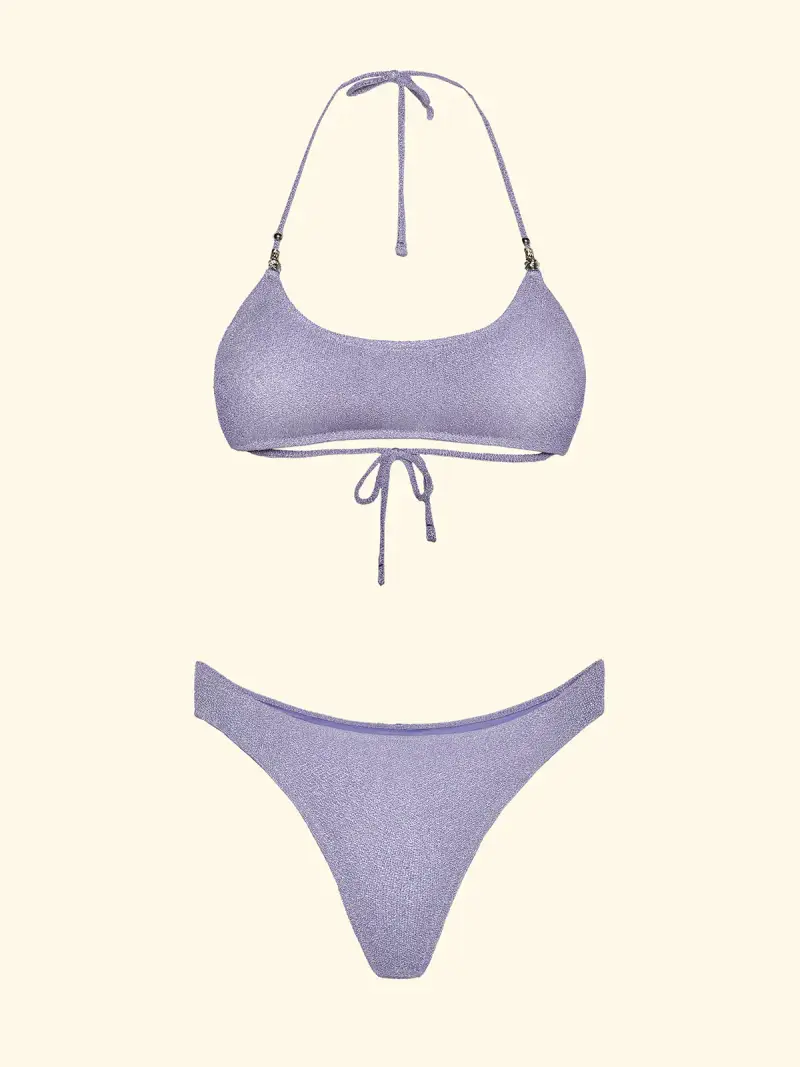 F**K Slip Donna Lilla 4376962 miniatura 3