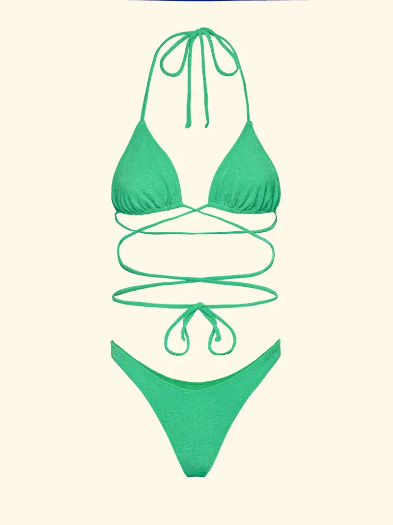 F**K Slip Donna Verde 4377012 miniatura 3