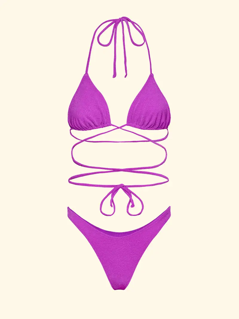 F**K Slip Donna Viola 4377014 miniatura 3