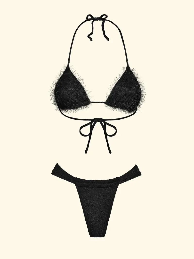 F**K Slip Donna Nero 4376945 miniatura 3